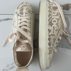Chloe lace sneakers